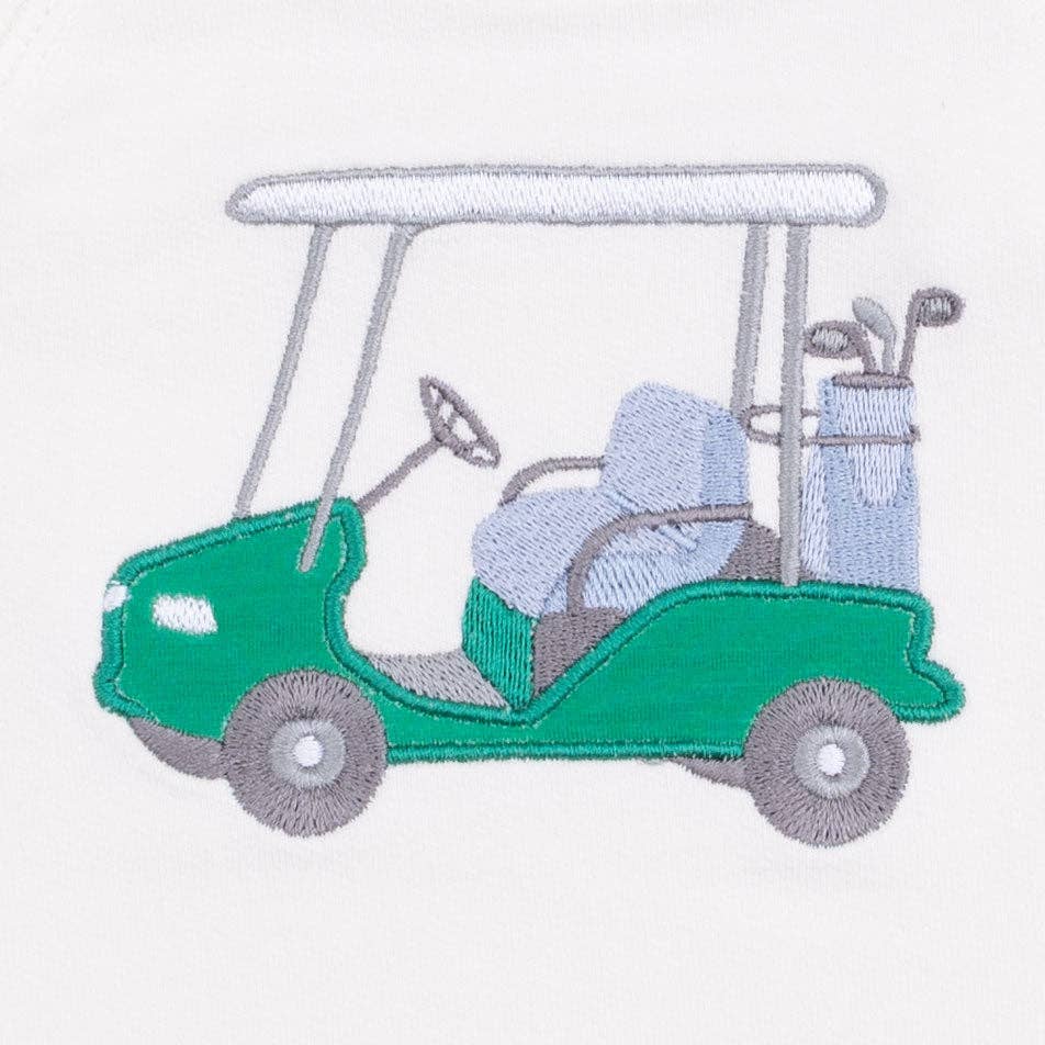 Golf Cart Raglan Sweatshirt