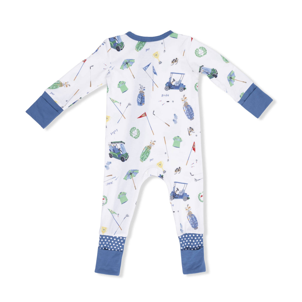 Golf Themed Zipper Pajama