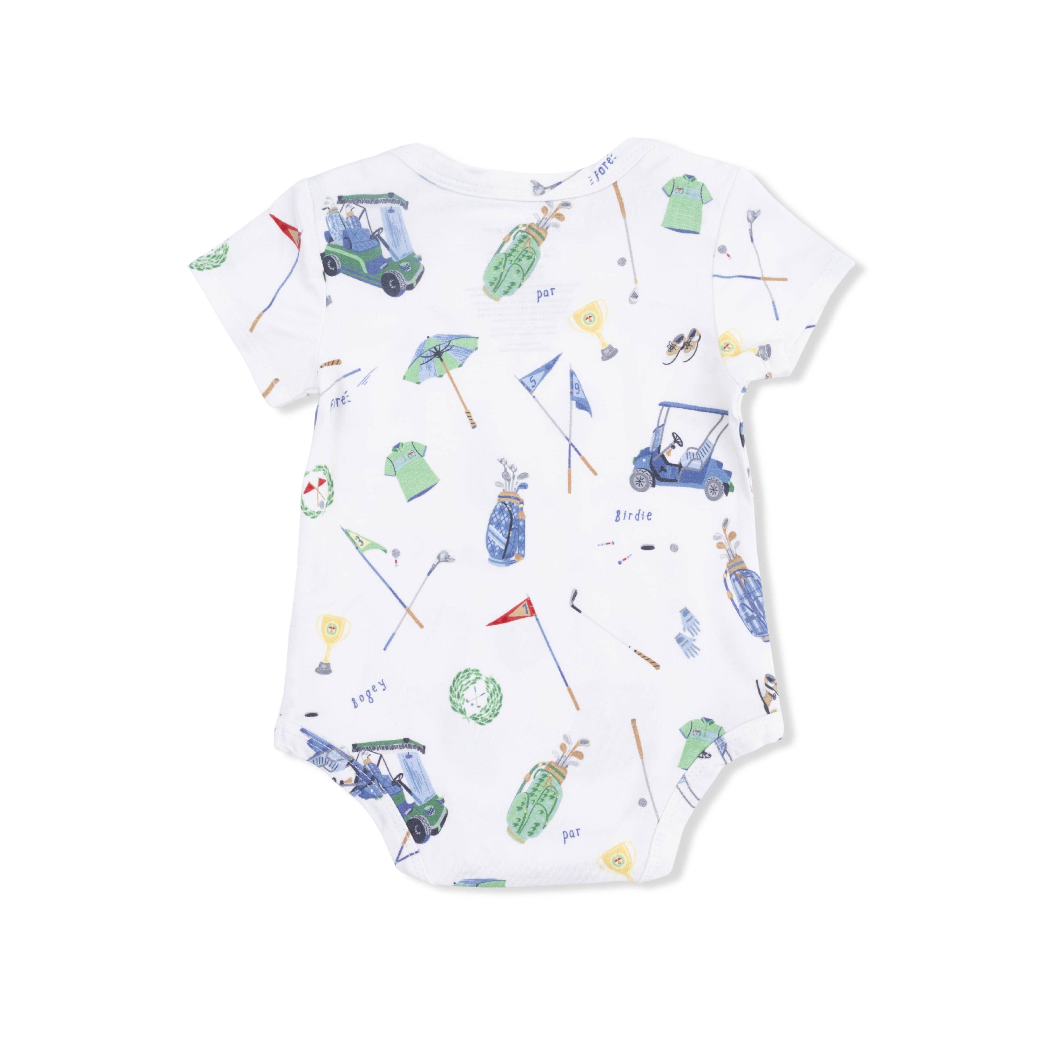 Golf Short Sleeve Bodysuit