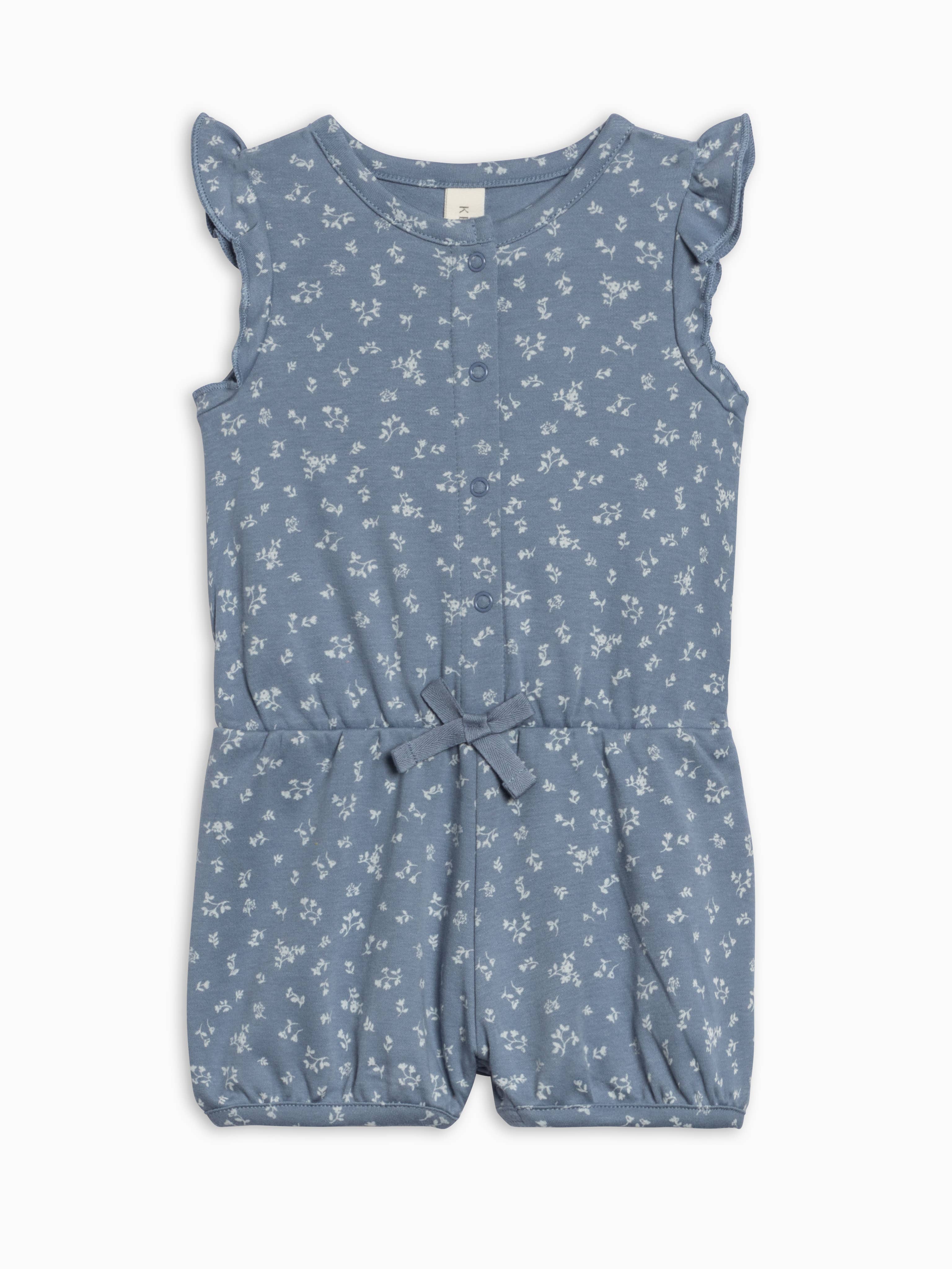 Romper - Isla Floral / Sea + Ivory