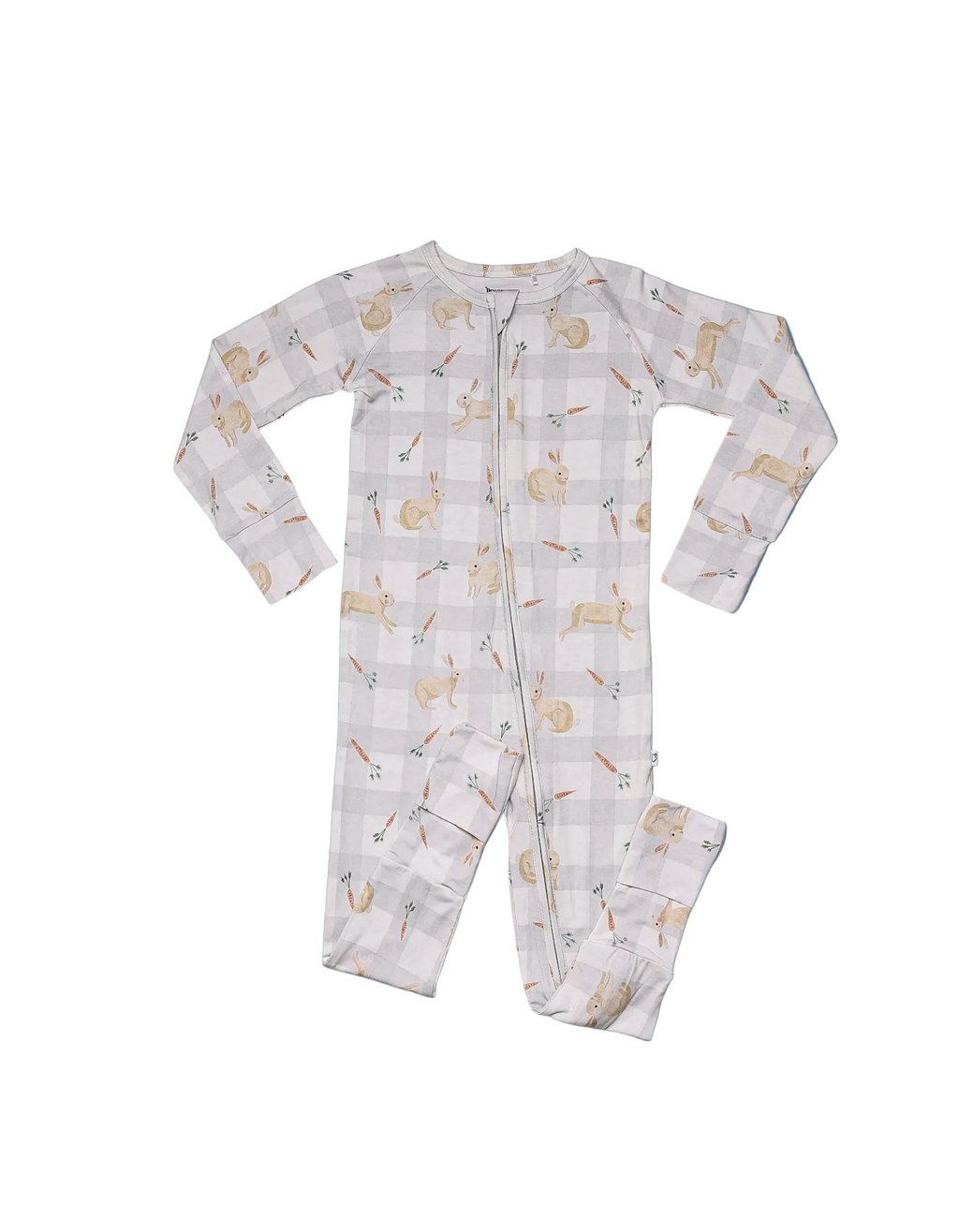 Spring Bamboo Zipper Pajamas