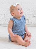 Romper - Isla Floral / Sea + Ivory