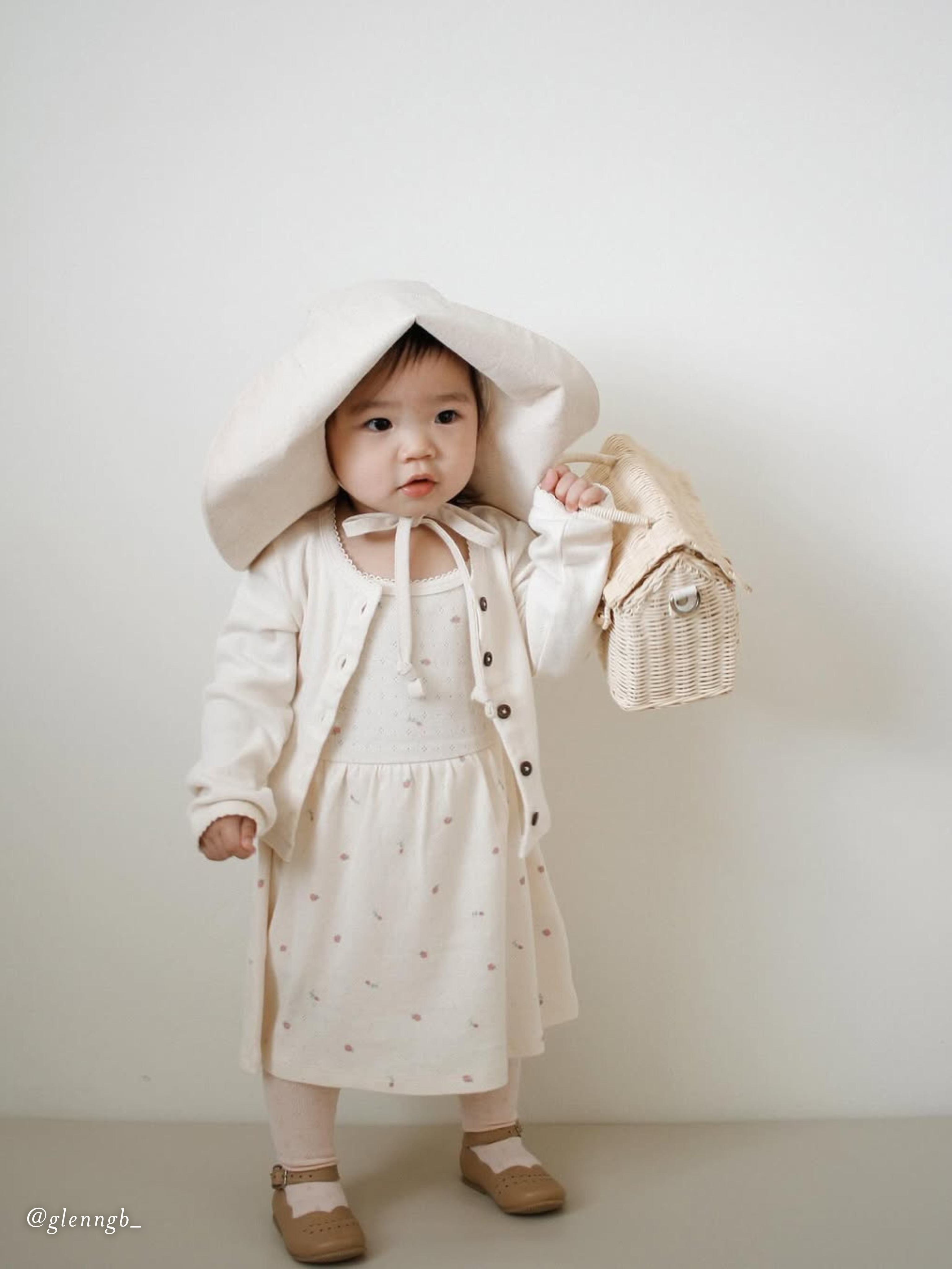 Pointelle Button Down Cardigan: Coconut