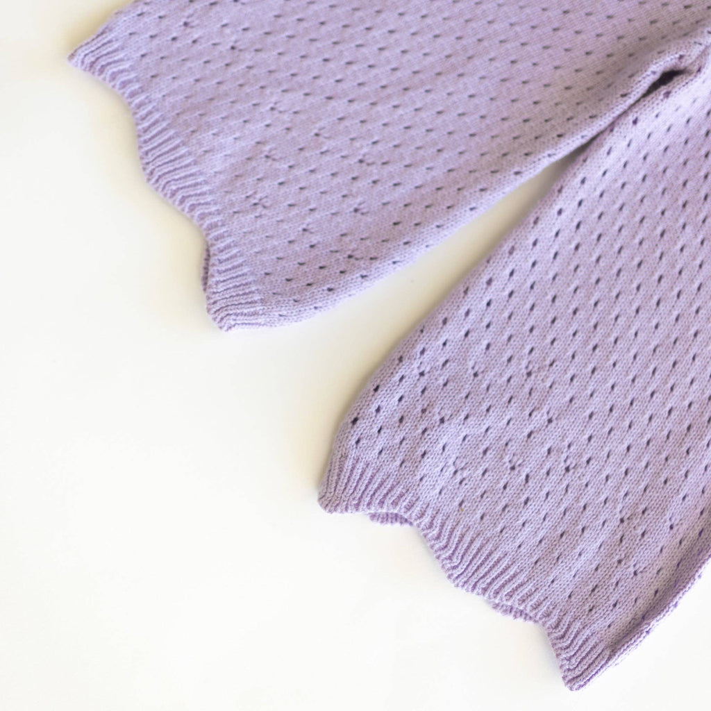 Lilac Knit Set