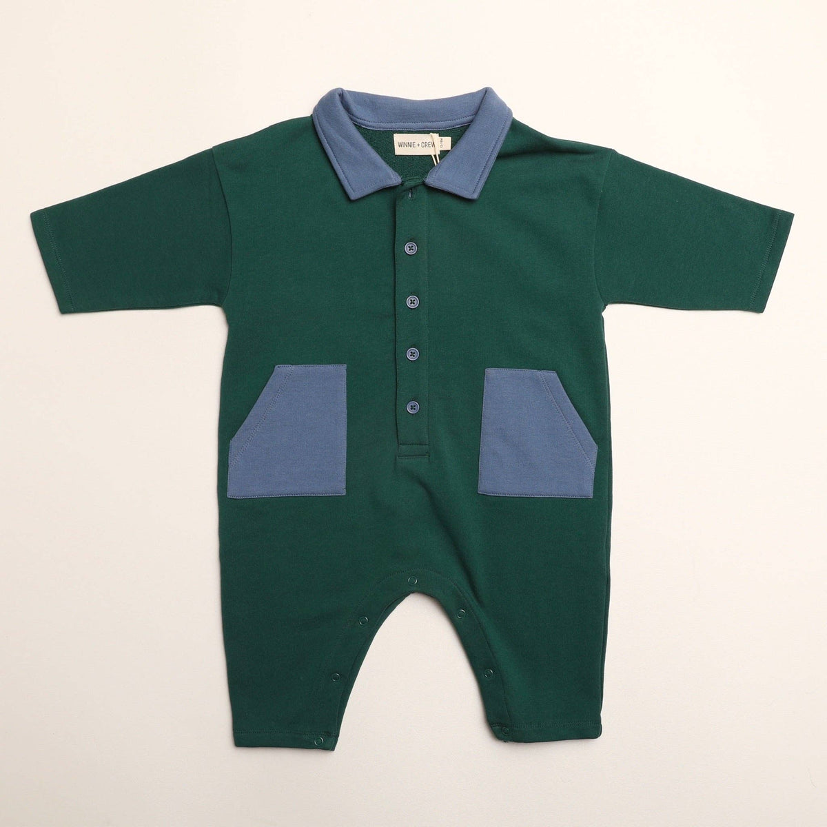 Scottie Romper in June Bug: 18-24 Months