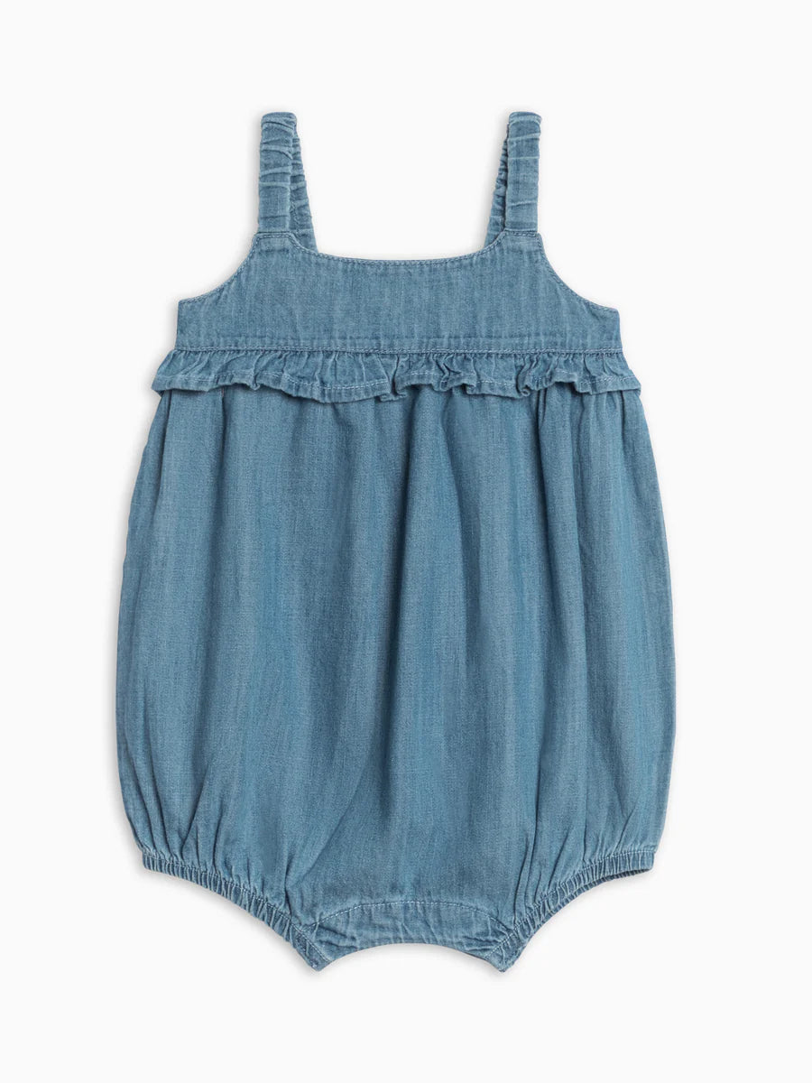 Denim Bubble Romper