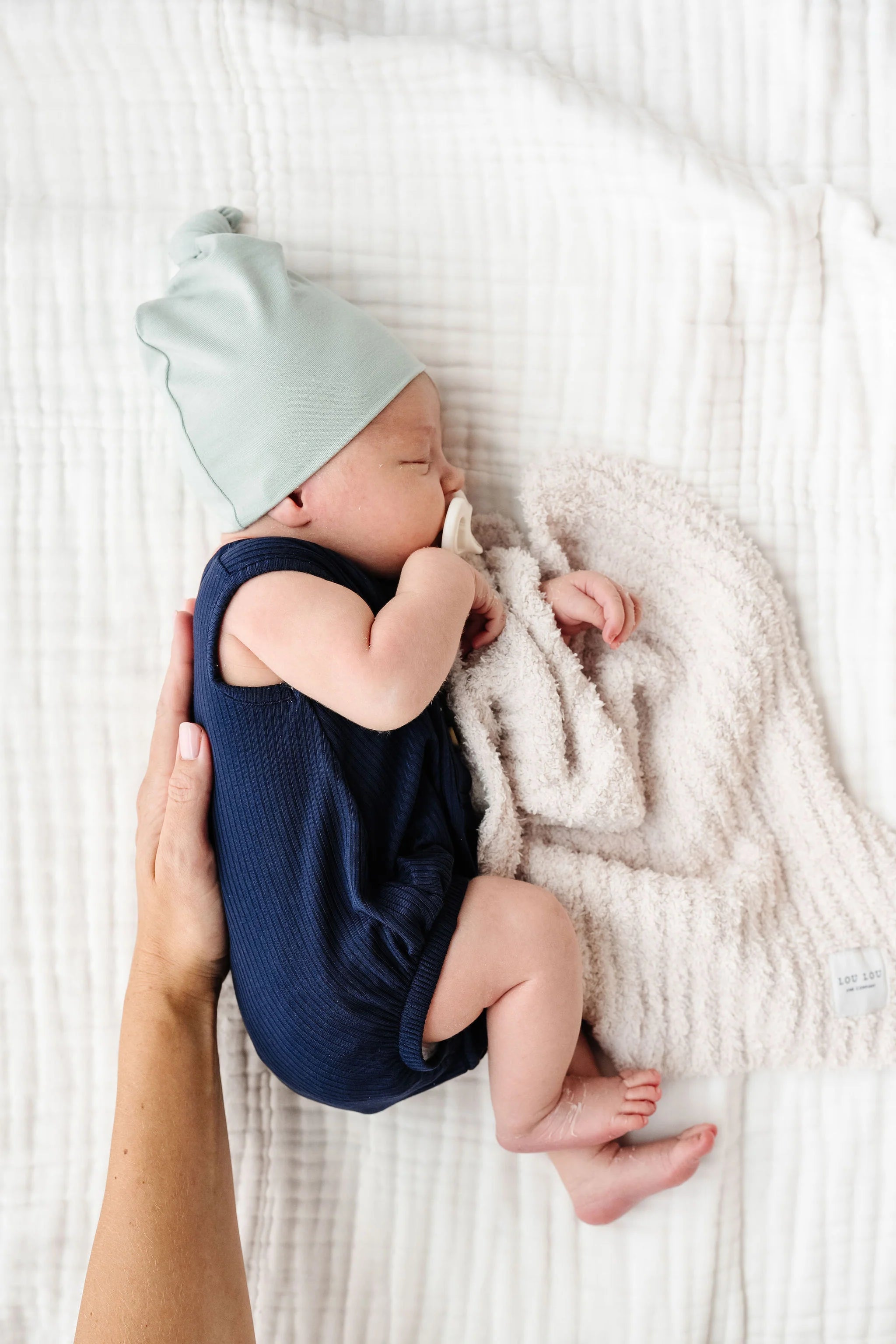 Mini Lovey Blanket in Dune