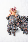 Footie Pajamas - Floral