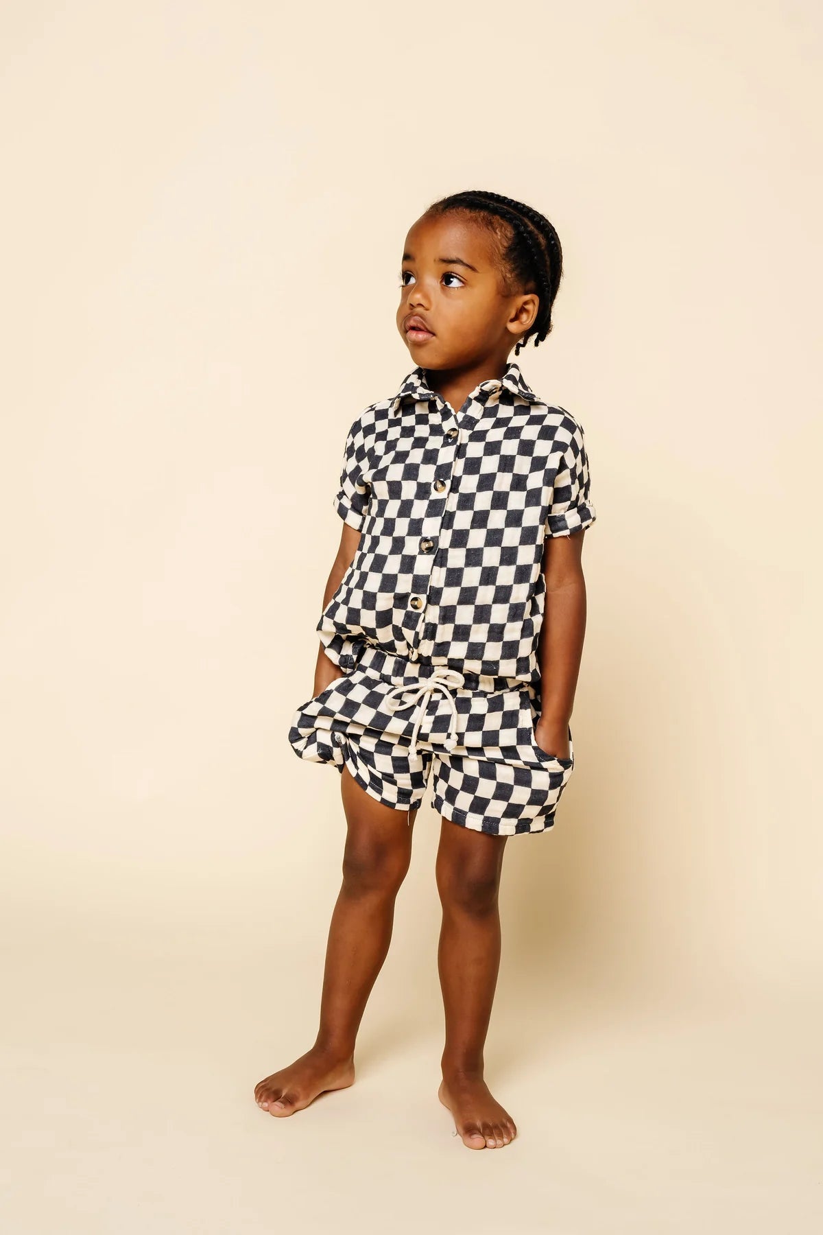 Checker Short Set