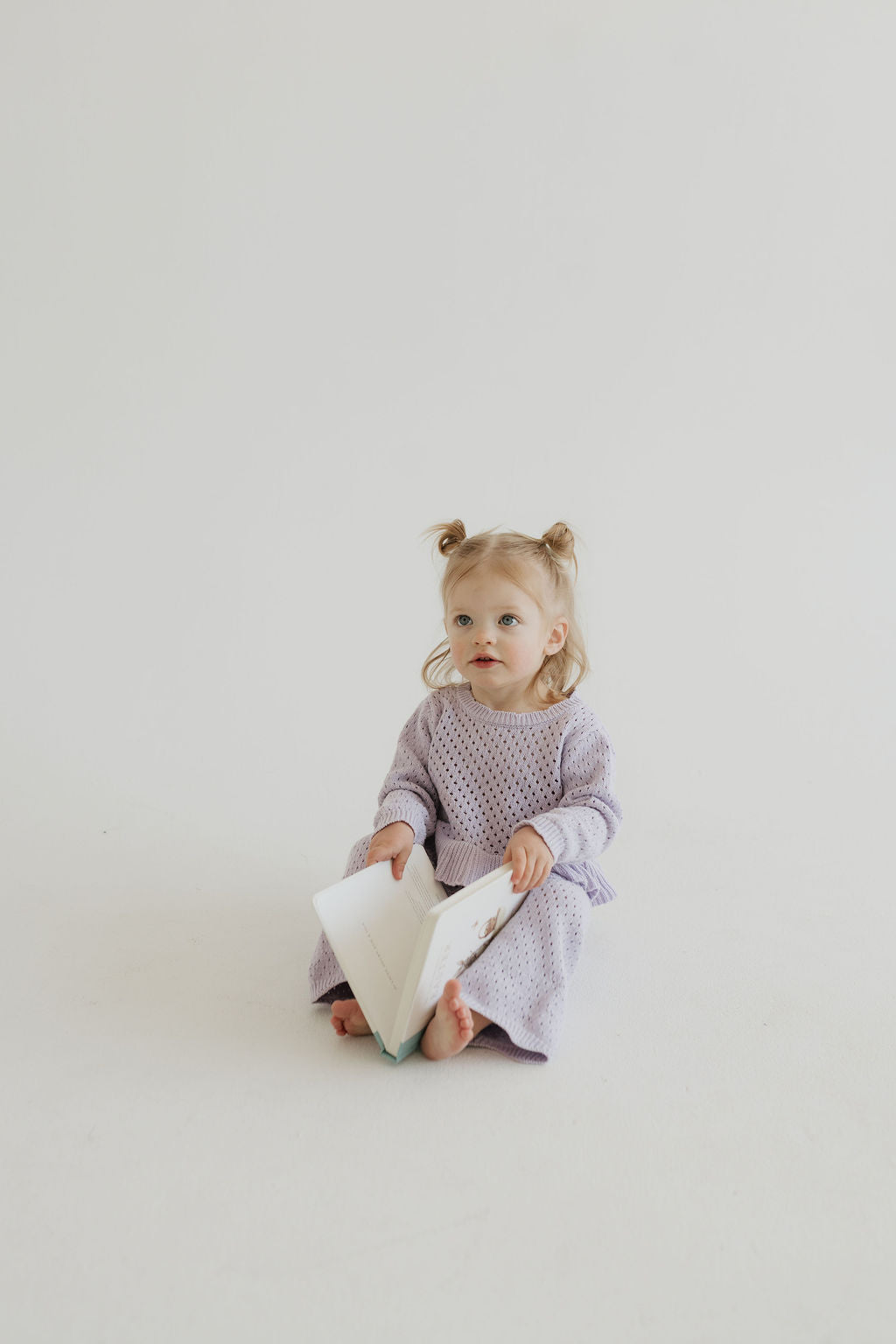 Lilac Knit Set