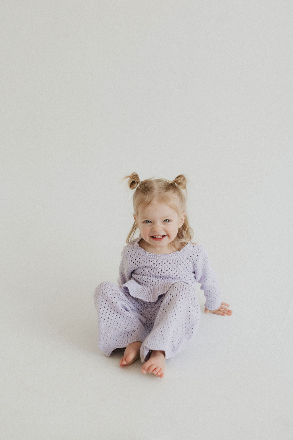 Lilac Knit Set