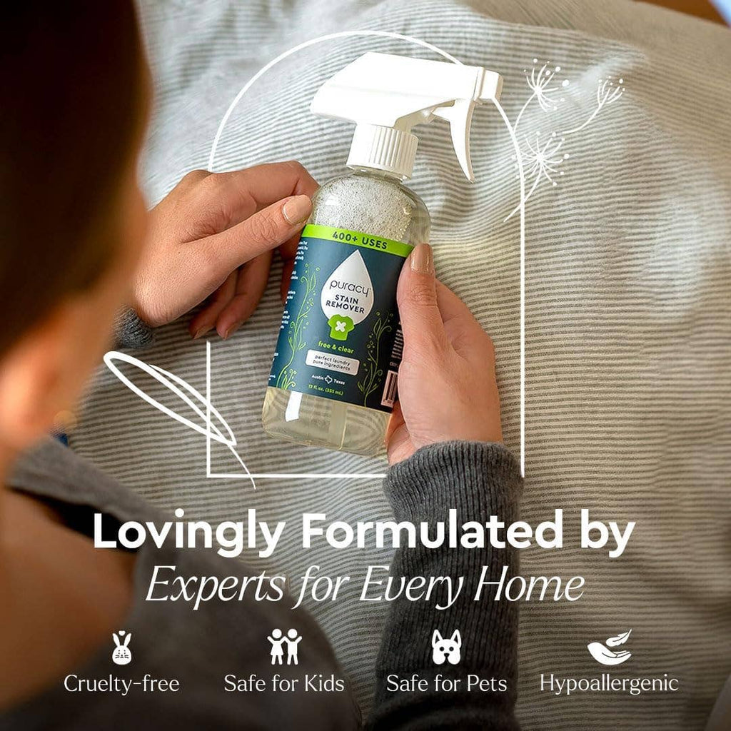 Puracy Natural Laundry Stain Remover 4oz