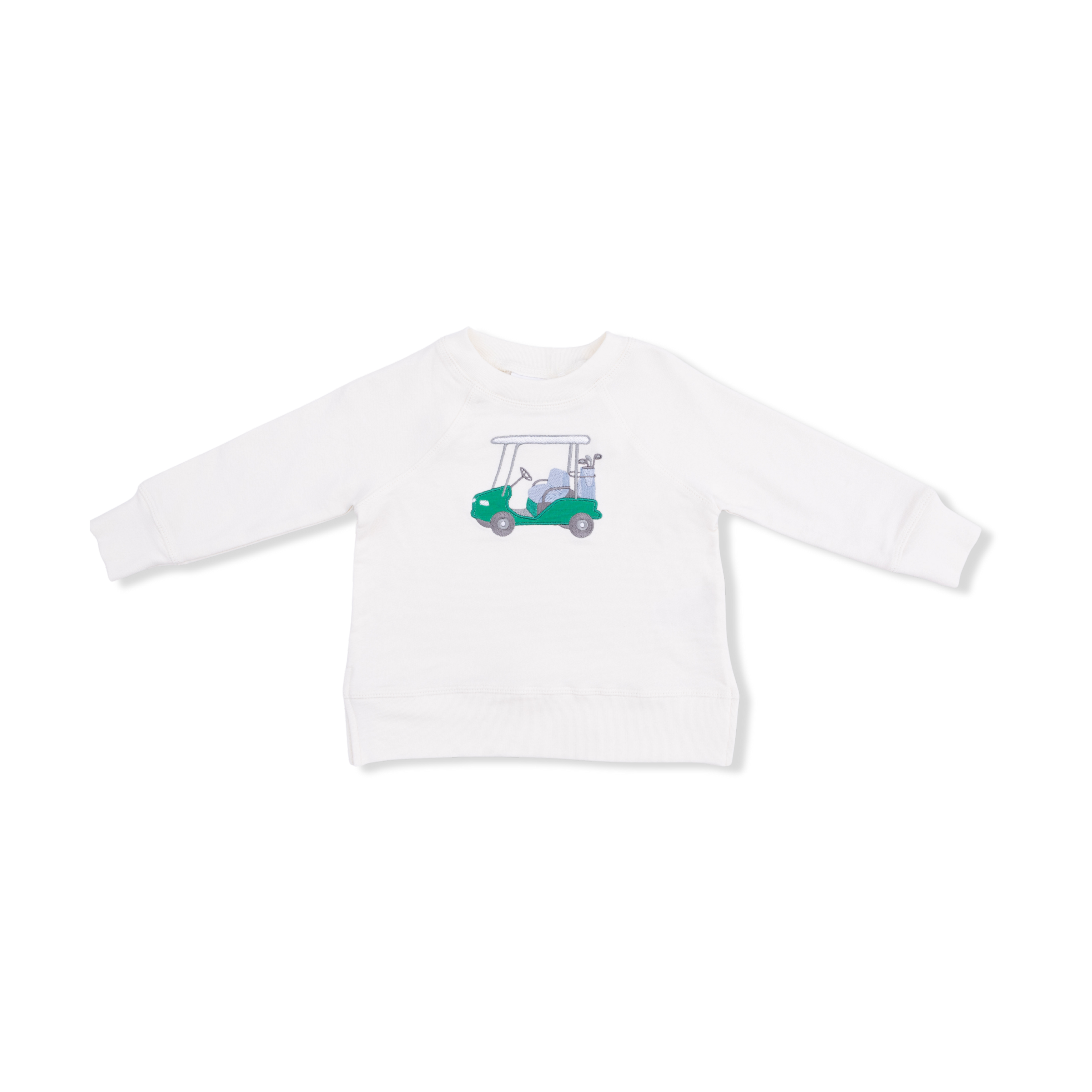 Golf Cart Raglan Sweatshirt